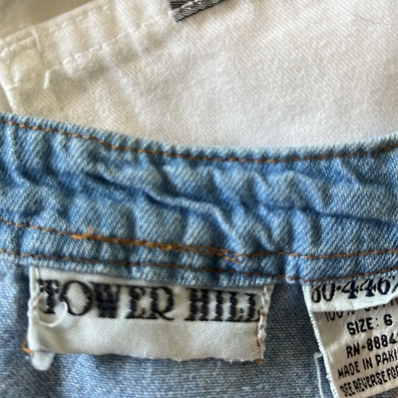 Tower Hill denim romper - Picture 4 of 4